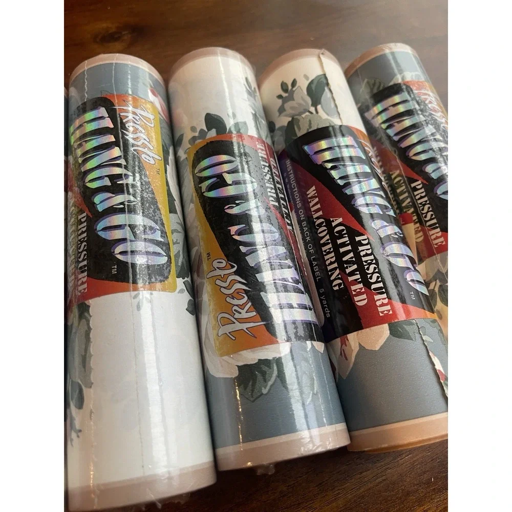 5-Pressto Hang & Go Wall Boarder 5 Yards/roll Autumn Glow